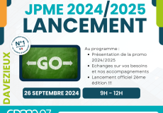 LANCEMENT JPME 2024/2025